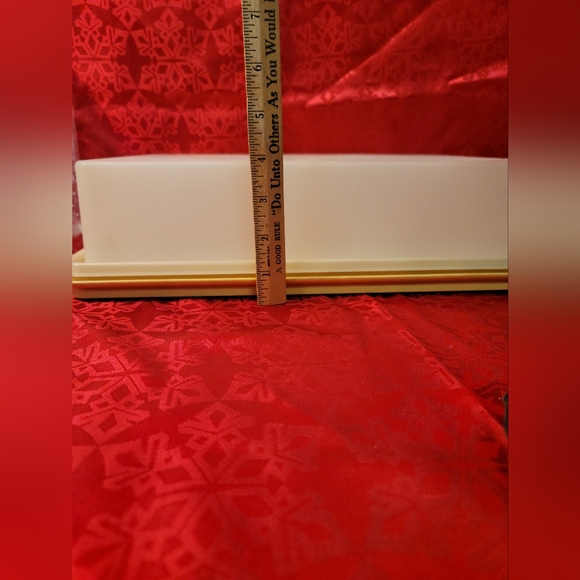 Vintage Tupperware Rectangle Cake Container #622-2 & 623-2 - Picture 4 of 12